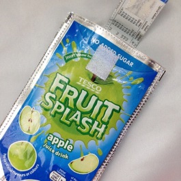 mobile phone case from upcycled juice pouches